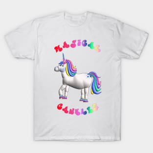 Fat Unicorn - Magical Cankles T-Shirt